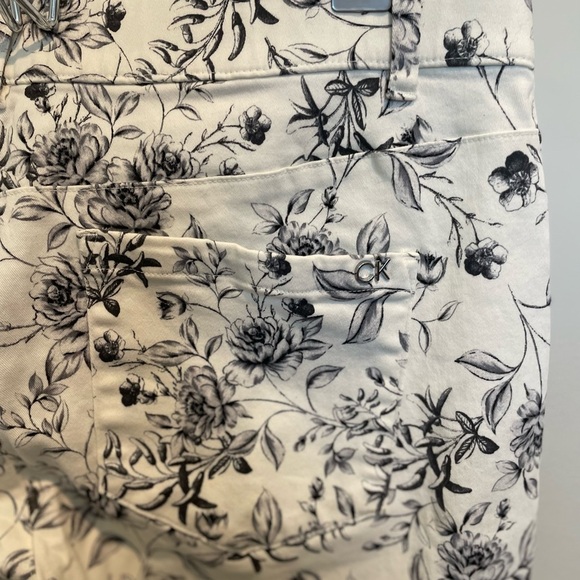 Calvin Klein Floral Trousers - Picture 4 of 5